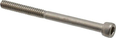 Value Collection - #6-32 UNC Hex Socket Drive, Socket Cap Screw - Grade 18-8 Stainless Steel, 1-3/4" Length Under Head - USA Tool & Supply
