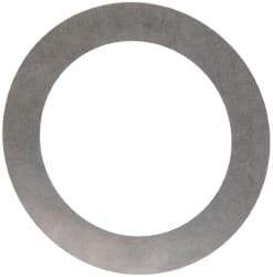 Made in USA - 0.003" Thick, 1-1/4" Inside x 1-3/4" OD, Round Shim - Uncoated 302/304 Stainless Steel - USA Tool & Supply