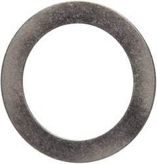 Made in USA - 0.03" Thick, 1-1/4" Inside x 1-3/4" OD, Round Shim - Uncoated 302/304 Stainless Steel - USA Tool & Supply