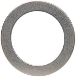Made in USA - 0.048" Thick, 1-1/4" Inside x 1-3/4" OD, Round Shim - Uncoated 302/304 Stainless Steel - USA Tool & Supply