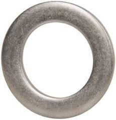 Made in USA - 0.06" Thick, 1-1/4" Inside x 1-3/4" OD, Round Shim - Uncoated 302/304 Stainless Steel - USA Tool & Supply