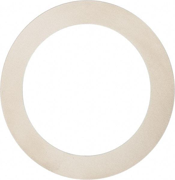 Made in USA - 0.003" Thick, 1-3/8" Inside x 1-7/8" OD, Round Shim - Uncoated 302/304 Stainless Steel - USA Tool & Supply