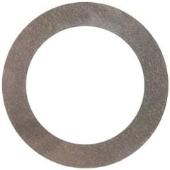 Made in USA - 0.002" Thick, 1-1/2" Inside x 2-1/8" OD, Round Shim - Uncoated 302/304 Stainless Steel - USA Tool & Supply
