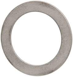Made in USA - 0.048" Thick, 1-1/2" Inside x 2-1/8" OD, Round Shim - Uncoated 302/304 Stainless Steel - USA Tool & Supply