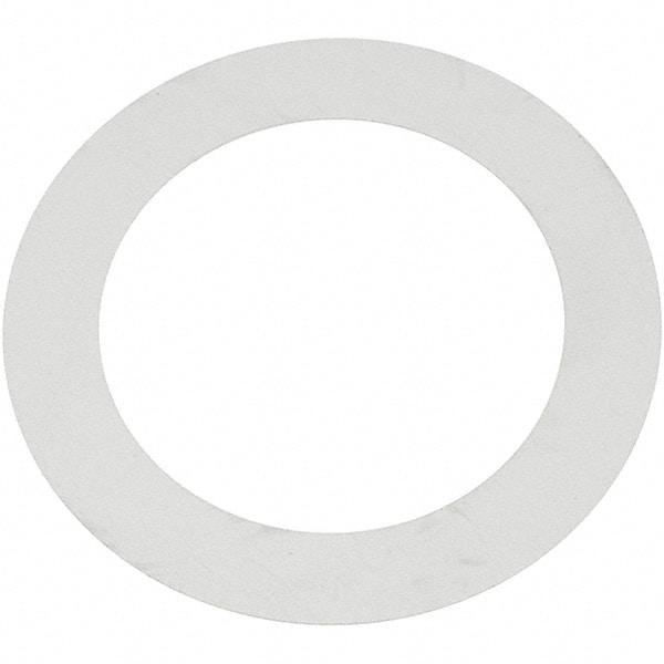 Made in USA - 0.008" Thick, 1-1/2" Inside x 2-1/8" OD, Round Shim - Uncoated 302/304 Stainless Steel - USA Tool & Supply