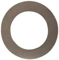 Made in USA - 0.01" Thick, 1-3/4" Inside x 2-3/4" OD, Round Shim - Uncoated 302/304 Stainless Steel - USA Tool & Supply