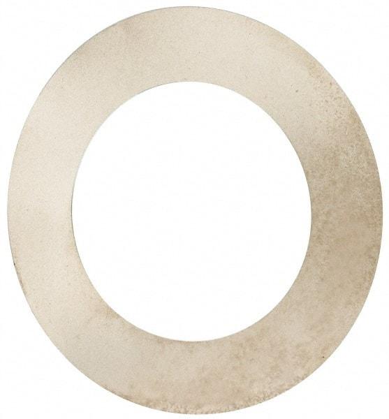 Made in USA - 0.002" Thick, 1-3/4" Inside x 2-3/4" OD, Round Shim - Uncoated 302/304 Stainless Steel - USA Tool & Supply