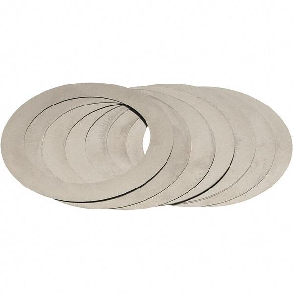 Made in USA - 0.003" Thick, 2" Inside x 2-3/4" OD, Round Shim - Uncoated 302/304 Stainless Steel - USA Tool & Supply