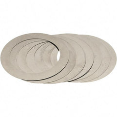 Made in USA - 0.003" Thick, 2" Inside x 2-3/4" OD, Round Shim - Uncoated 302/304 Stainless Steel - USA Tool & Supply