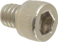 Value Collection - #8-32 UNC Hex Socket Drive, Socket Cap Screw - Grade 18-8 Stainless Steel, 3/16" Length Under Head - USA Tool & Supply