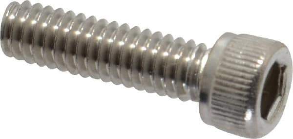 Value Collection - #8-32 UNC Hex Socket Drive, Socket Cap Screw - Grade 18-8 Stainless Steel, 5/8" Length Under Head - USA Tool & Supply