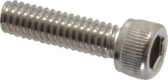 Value Collection - #8-32 UNC Hex Socket Drive, Socket Cap Screw - Grade 18-8 Stainless Steel, 5/8" Length Under Head - USA Tool & Supply