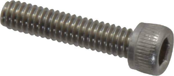 Value Collection - #8-32 UNC Hex Socket Drive, Socket Cap Screw - Grade 18-8 Stainless Steel, 3/4" Length Under Head - USA Tool & Supply