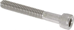 Value Collection - #8-32 UNC Hex Socket Drive, Socket Cap Screw - Grade 18-8 Stainless Steel, 1-1/4" Length Under Head - USA Tool & Supply