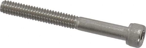 Value Collection - #8-32 UNC Hex Socket Drive, Socket Cap Screw - Grade 18-8 Stainless Steel, 1-1/2" Length Under Head - USA Tool & Supply