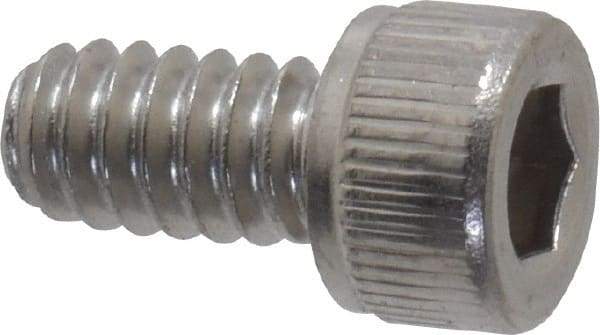 Value Collection - #10-24 UNC Hex Socket Drive, Socket Cap Screw - Grade 18-8 Stainless Steel, 3/8" Length Under Head - USA Tool & Supply