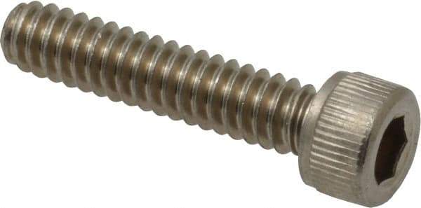 Value Collection - #10-24 UNC Hex Socket Drive, Socket Cap Screw - Grade 18-8 Stainless Steel, 7/8" Length Under Head - USA Tool & Supply