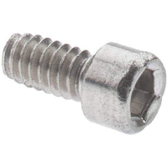 Value Collection - #5-44 UNF Hex Socket Drive, Socket Cap Screw - Grade 18-8 & Austenitic A2 Stainless Steel, Uncoated, Fully Threaded, 5/16" Length Under Head - USA Tool & Supply