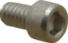 Value Collection - #1-72 UNF Hex Socket Drive, Socket Cap Screw - Grade 18-8 Stainless Steel, 1/8" Length Under Head - USA Tool & Supply