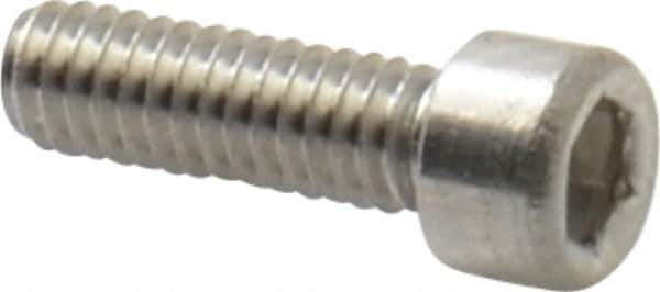 Value Collection - #1-72 UNF Hex Socket Drive, Socket Cap Screw - Grade 18-8 Stainless Steel, 1/4" Length Under Head - USA Tool & Supply