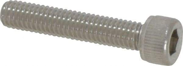 Value Collection - #10-32 UNF Hex Socket Drive, Socket Cap Screw - Grade 18-8 Stainless Steel, 1" Length Under Head - USA Tool & Supply