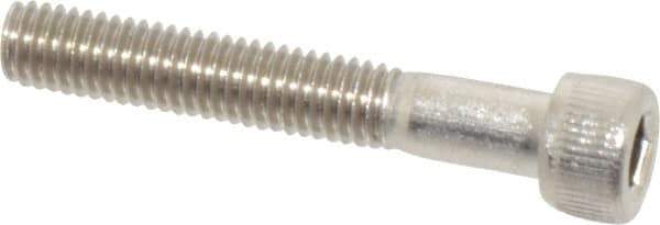 Value Collection - #10-32 UNF Hex Socket Drive, Socket Cap Screw - Grade 18-8 Stainless Steel, 1-1/4" Length Under Head - USA Tool & Supply