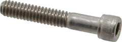 Value Collection - 1/4-20 UNC Hex Socket Drive, Socket Cap Screw - Grade 18-8 Stainless Steel, Partially Threaded, 1-1/2" Length Under Head - USA Tool & Supply