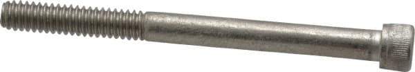 Value Collection - 1/4-20 UNC Hex Socket Drive, Socket Cap Screw - Grade 18-8 Stainless Steel, Partially Threaded, 3" Length Under Head - USA Tool & Supply