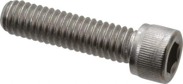 Value Collection - 5/16-18 UNC Hex Socket Drive, Socket Cap Screw - Grade 18-8 Stainless Steel, Fully Threaded, 1-1/4" Length Under Head - USA Tool & Supply