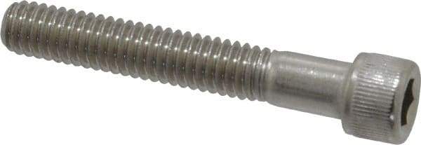 Value Collection - 5/16-18 UNC Hex Socket Drive, Socket Cap Screw - Grade 18-8 Stainless Steel, Partially Threaded, 2" Length Under Head - USA Tool & Supply