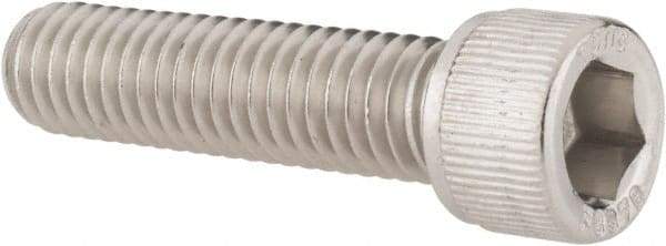 Value Collection - 3/8-16 UNC Hex Socket Drive, Socket Cap Screw - Grade 18-8 Stainless Steel, Fully Threaded, 1-1/2" Length Under Head - USA Tool & Supply
