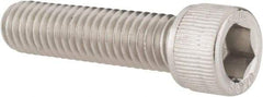 Value Collection - 3/8-16 UNC Hex Socket Drive, Socket Cap Screw - Grade 18-8 Stainless Steel, Fully Threaded, 1-1/2" Length Under Head - USA Tool & Supply