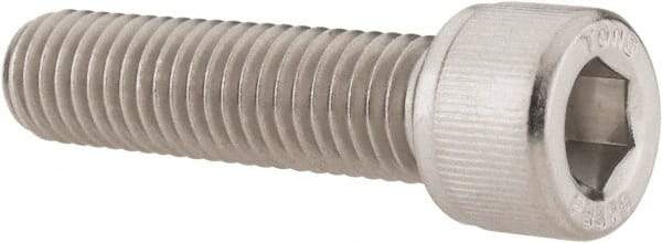 Value Collection - 1/2-13 UNC Hex Socket Drive, Socket Cap Screw - Grade 18-8 Stainless Steel, Fully Threaded, 2" Length Under Head - USA Tool & Supply
