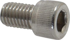 Value Collection - 1/4-28 UNF Hex Socket Drive, Socket Cap Screw - Grade 18-8 Stainless Steel, 3/8" Length Under Head - USA Tool & Supply