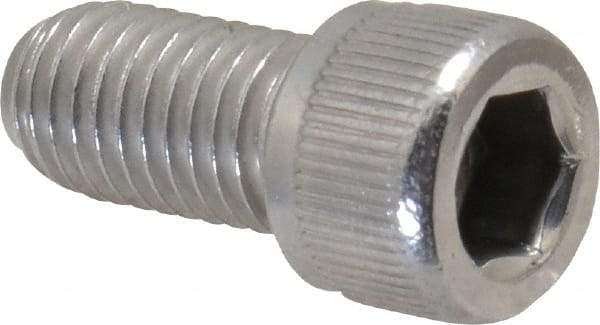 Value Collection - 1/4-28 UNF Hex Socket Drive, Socket Cap Screw - Grade 18-8 Stainless Steel, 1/2" Length Under Head - USA Tool & Supply