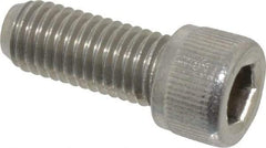 Value Collection - 1/4-28 UNF Hex Socket Drive, Socket Cap Screw - Grade 18-8 Stainless Steel, 5/8" Length Under Head - USA Tool & Supply