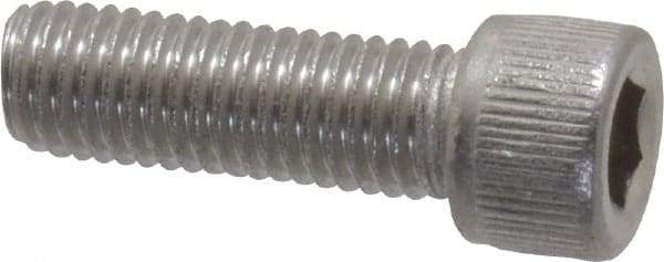 Value Collection - 1/4-28 UNF Hex Socket Drive, Socket Cap Screw - Grade 18-8 Stainless Steel, 3/4" Length Under Head - USA Tool & Supply
