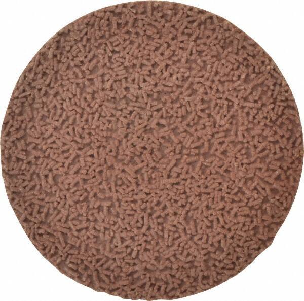 Made in USA - 2" Disc Diam, 400 Grit, Aluminum Oxide Quick Change Disc - Type R Attaching System, Coated, Brown, Super Fine Grade - USA Tool & Supply
