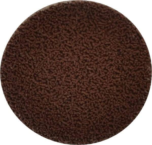 Made in USA - 2" Disc Diam, 600 Grit, Aluminum Oxide Quick Change Disc - Type R Attaching System, Coated, Brown, Super Fine Grade - USA Tool & Supply