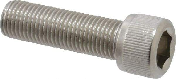 Value Collection - 3/8-24 UNF Hex Socket Drive, Socket Cap Screw - Grade 18-8 Stainless Steel, 1-1/4" Length Under Head - USA Tool & Supply