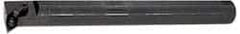 Hertel - 1.3" Min Bore Diam, 12" OAL, 1" Shank Diam, A-MDUN Indexable Boring Bar - DN.. Insert, Screw or Clamp Holding Method - USA Tool & Supply