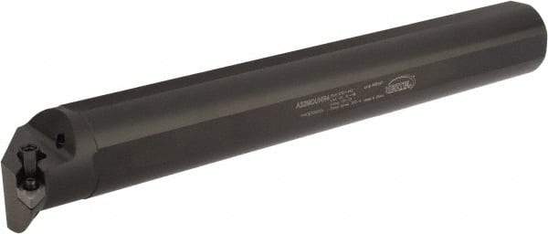 Hertel - 2-1/2" Min Bore Diam, 16" OAL, 2" Shank Diam, A-MDUN Indexable Boring Bar - DN.. Insert, Screw or Clamp Holding Method - USA Tool & Supply