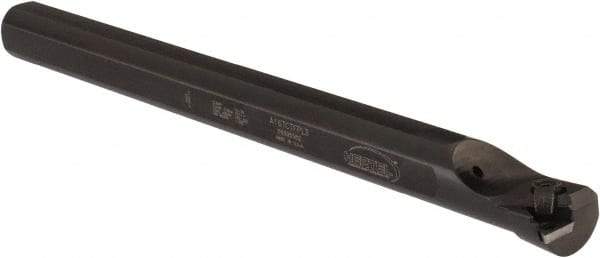 Hertel - 1.2" Min Bore Diam, 12" OAL, 1" Shank Diam, A-CTFP Indexable Boring Bar - TP.. Insert, Clamp Holding Method - USA Tool & Supply