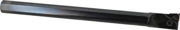 Hertel - 1.2" Min Bore Diam, 12" OAL, 1" Shank Diam, A-CTFP Indexable Boring Bar - TP.. Insert, Clamp Holding Method - USA Tool & Supply