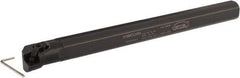 Hertel - 1.2" Min Bore Diam, 12" OAL, 1" Shank Diam, A-MCLN Indexable Boring Bar - CN.. Insert, Screw or Clamp Holding Method - USA Tool & Supply