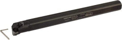 Hertel - 1.47" Min Bore Diam, 14" OAL, 1-1/4" Shank Diam, A-MCLN Indexable Boring Bar - CN.. Insert, Screw or Clamp Holding Method - USA Tool & Supply