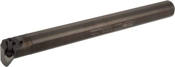 Hertel - 1.705" Min Bore Diam, 14" OAL, 1-1/4" Shank Diam, A-MDUN Indexable Boring Bar - DN.. Insert, Screw or Clamp Holding Method - USA Tool & Supply