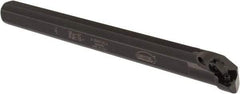 Hertel - 1.22" Min Bore Diam, 12" OAL, 1" Shank Diam, A-MWLN Indexable Boring Bar - WN.. Insert, Screw or Clamp Holding Method - USA Tool & Supply