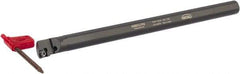 Hertel - 0.6" Min Bore Diam, 8" OAL, 1/2" Shank Diam, A-SCLP Indexable Boring Bar - CP.. 21.51 Insert, Screw Holding Method - USA Tool & Supply