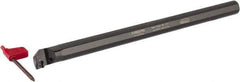 Hertel - 0.77" Min Bore Diam, 10" OAL, 5/8" Shank Diam, A-SCLP Indexable Boring Bar - CP.. 32.52 Insert, Screw Holding Method - USA Tool & Supply